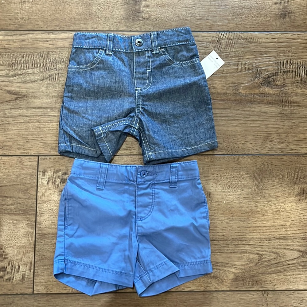 2 Pairs of Infant Shorts | Size 3-6 month